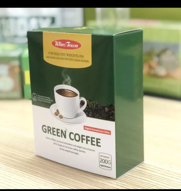 20Pcs Green Coffee Green Slim Coffee with Ginseng Control Weight-Loss New UK