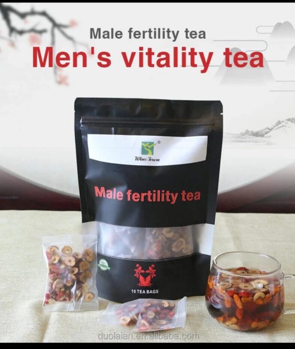 Male Fertility Organic Herbal Tea Strength Health Fertility Tea Natural for Men - Image 6